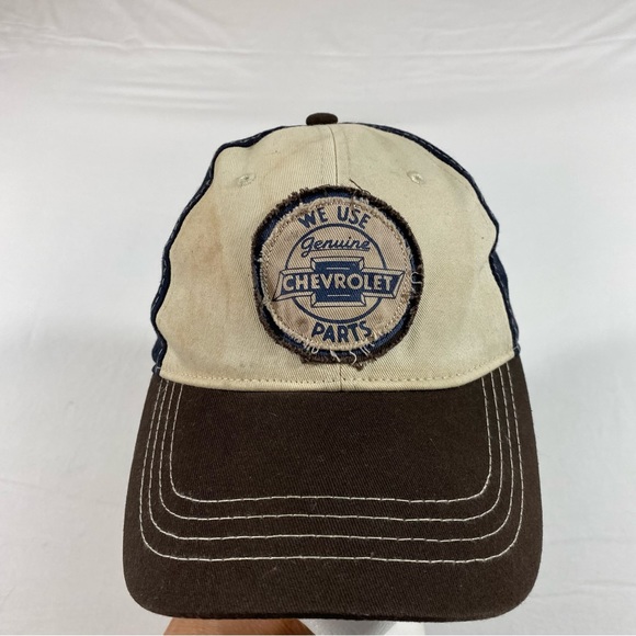 Infinity Headwear Chevrolet Cap We use Genuine Chevrolet Parts Unisex Hat - Picture 1 of 5